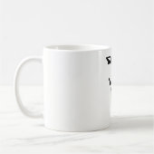 Mug Silhouette de singe (Gauche)