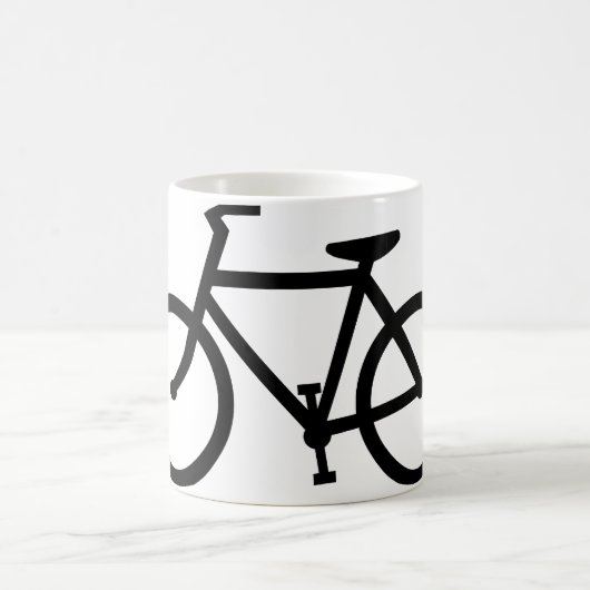 Mug silhouette de vélo (Centre)