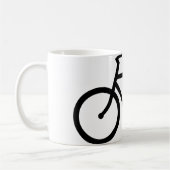 Mug silhouette de vélo (Gauche)