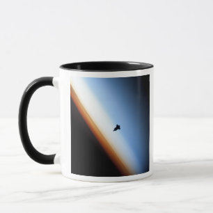 Mug Silhouette d'effort de navette spatiale
