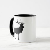 Mug Silhouette d'élan (Devant gauche)