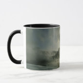 Mug Silhouette d'Elk au Castle Geyser (Gauche)