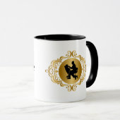 Mug Silhouette Dentiste Personnalisé (Devant droit)