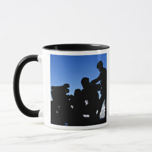 Mug Silhouette des soldats