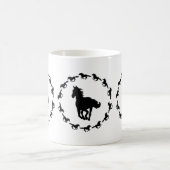 Mug Silhouette Design Cheval (Centre)