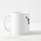 Mug Silhouette d'oiseau (Gauche)