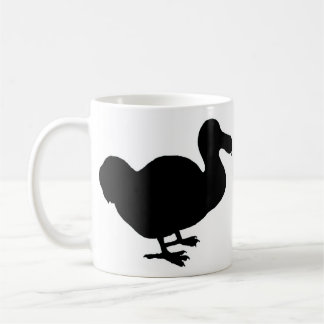 Mug Silhouette d'oiseau de dronte