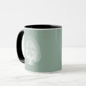 Mug Silhouette Dollar De Sable (Devant gauche)