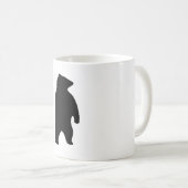 Mug Silhouette d'ours (Devant droit)