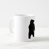 Mug Silhouette d'ours (Devant gauche)