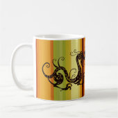 Mug Silhouette Dragon Tribal Asiatique (Gauche)