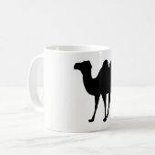 Mug Silhouette du chameau (Devant gauche)