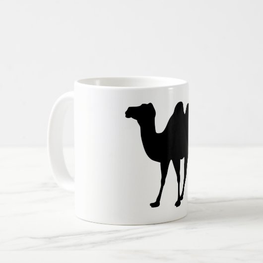 Mug Silhouette du chameau (Devant gauche)