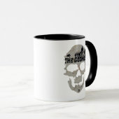 Mug Silhouette du crâne des Goonies (Devant droit)