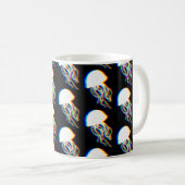 Mug Silhouette EDM de méduse électrisante (Devant droit)