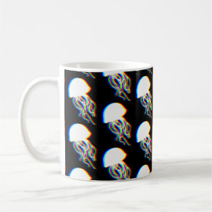 Mug Silhouette EDM de méduse électrisante