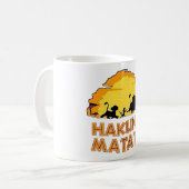 Mug Silhouette Hakuna Matata (Devant gauche)