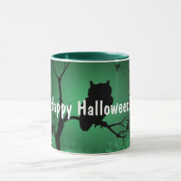 Silhouette Halloween de hibou