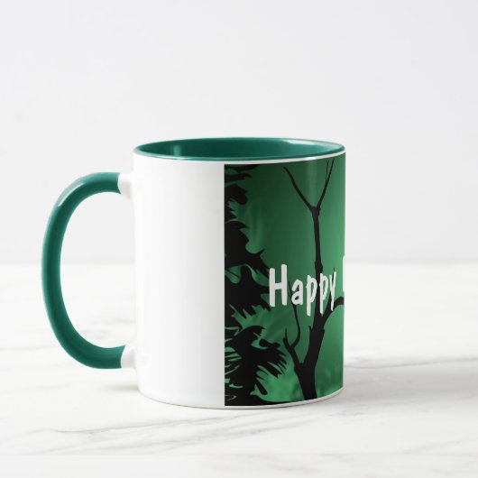 Mug Silhouette Halloween de hibou (Gauche)