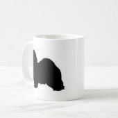 Mug silhouette havanese (Devant gauche)