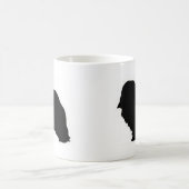 Mug silhouette havanese (Centre)