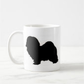 Mug silhouette havanese (Gauche)
