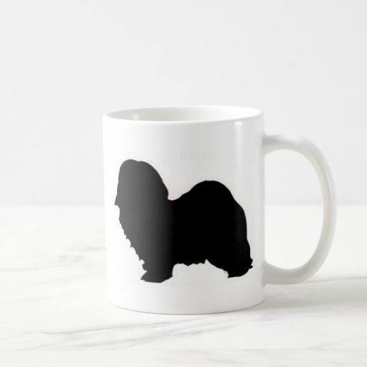 Mug silhouette havanese (Droite)