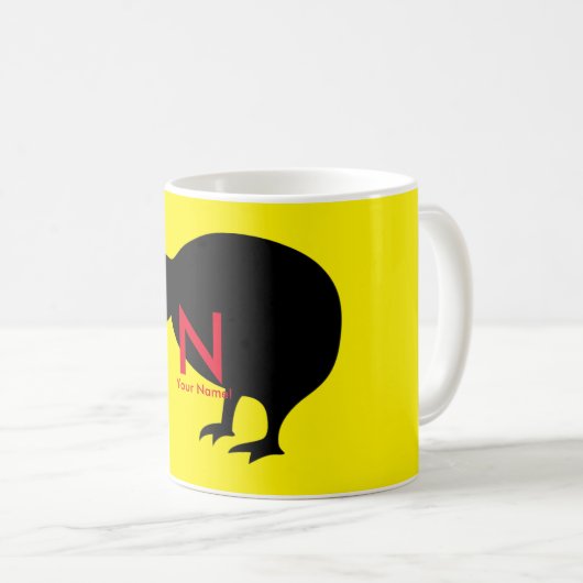 Mug Silhouette KIWI (Devant droit)