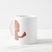 Mug Silhouette Lion Bronze du Zodiaque (Devant gauche)