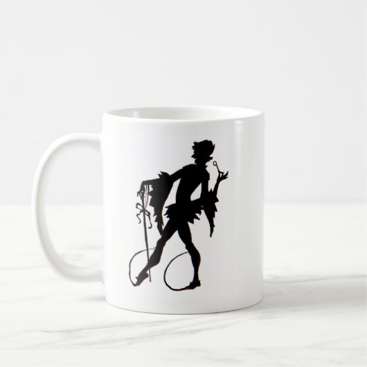 Mug Silhouette magicienne des années 1920 (Gauche)