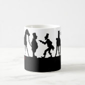 Mug Silhouette : Marchand de cheval (Centre)