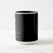 Mug Silhouette noire de l'entraîneur (Centre)