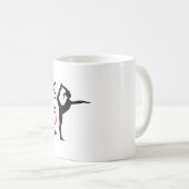 Mug Silhouette Pose Yoga (Devant droit)
