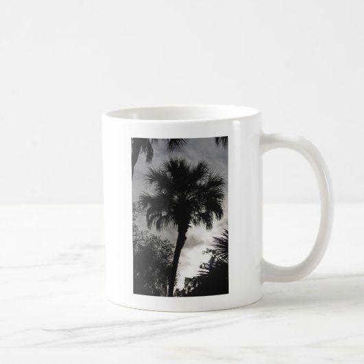 Mug Silhouette tropicale (Droite)