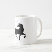 Mug Silhouette Unicorne (Devant droit)
