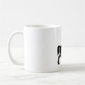 Mug Silhouette Unicorne (Gauche)