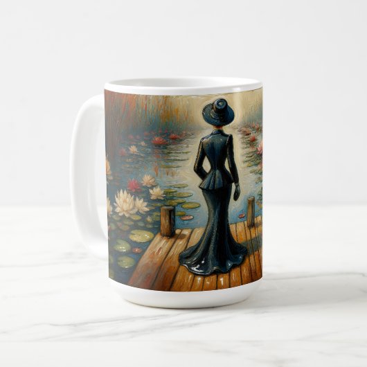 Mug Silhouette Victorienne (Devant gauche)