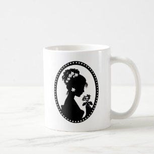 Mug Silhouette victorienne de camée