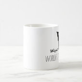 Mug Silhouette Whippet | La plus grande coutume de chi (Centre)