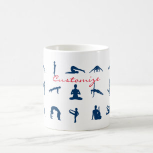 Mug Silhouette Yoga Possède Thunder_Cove