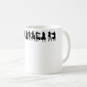 Mug Silhouettes de Throne Of Glass (Devant droit)