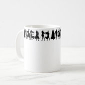 Mug Silhouettes de Throne Of Glass (Devant gauche)