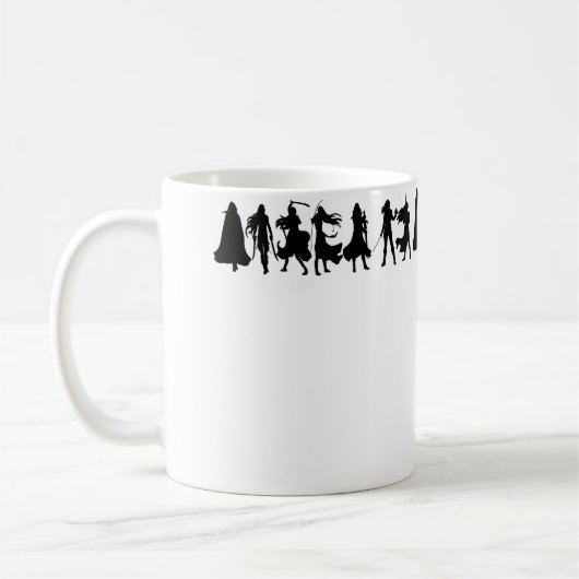 Mug Silhouettes de Throne Of Glass (Gauche)