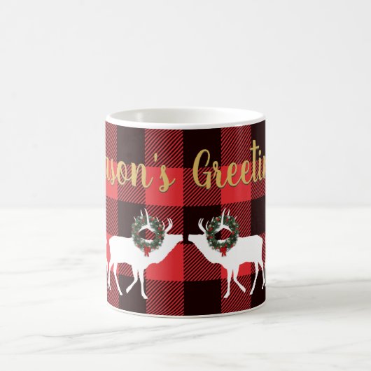 Mug Silhouettes d'Elc Plaid de Buffalo (Centre)