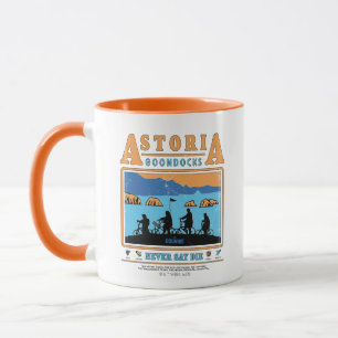 Mug Silhouettes des Goonies sur les Goondocks d'Astori
