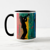 Mug Silhouettes trompettes (Gauche)