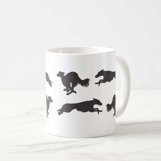 Mug Silken Windhound en cours (Devant droit)