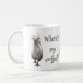 Mug Silkie Bantam Où est mon café ? (Gauche)