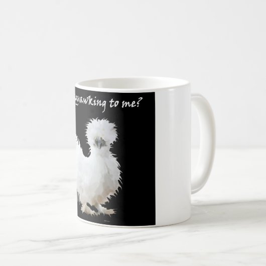 Mug Silkie idiot (Devant droit)