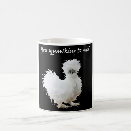 Mug Silkie idiot (Centre)